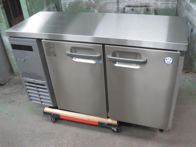 フクシマガリレイ】【業務用】【中古】 冷凍冷蔵コールドテーブル LCU