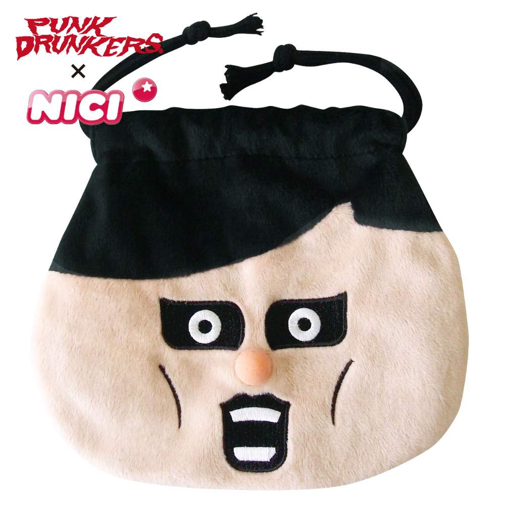 PUNK DRUNKERS/ PDSxNICI フィギュアフェイスポーチ あいつ/巾着ポーチ