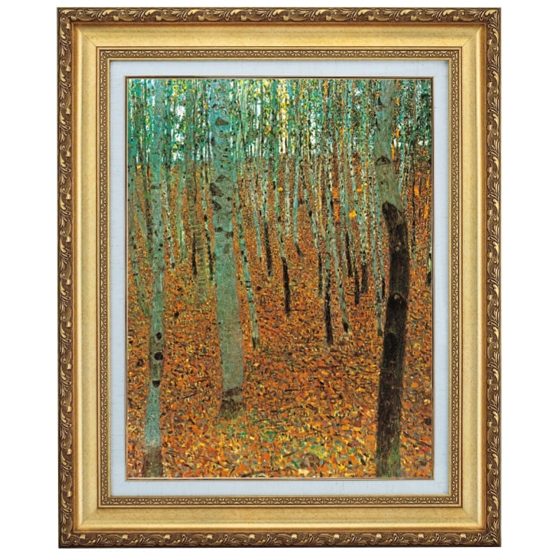クリムト 「ブナ林」 10号 立体複製名画【ポイント5％還元中