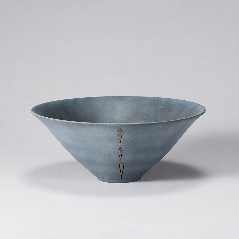 花器 清水焼1815 白灰 | 花器・花瓶,陶器,京焼/清水焼 | フラワー