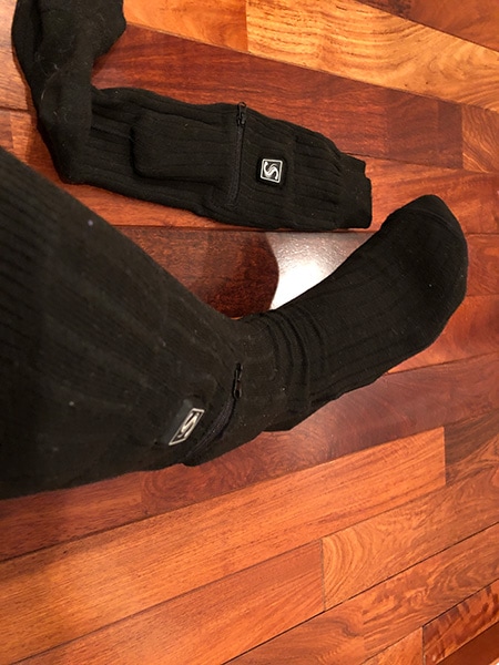 あんよのこたつ（ヒーター付きソックスMLサイズ）