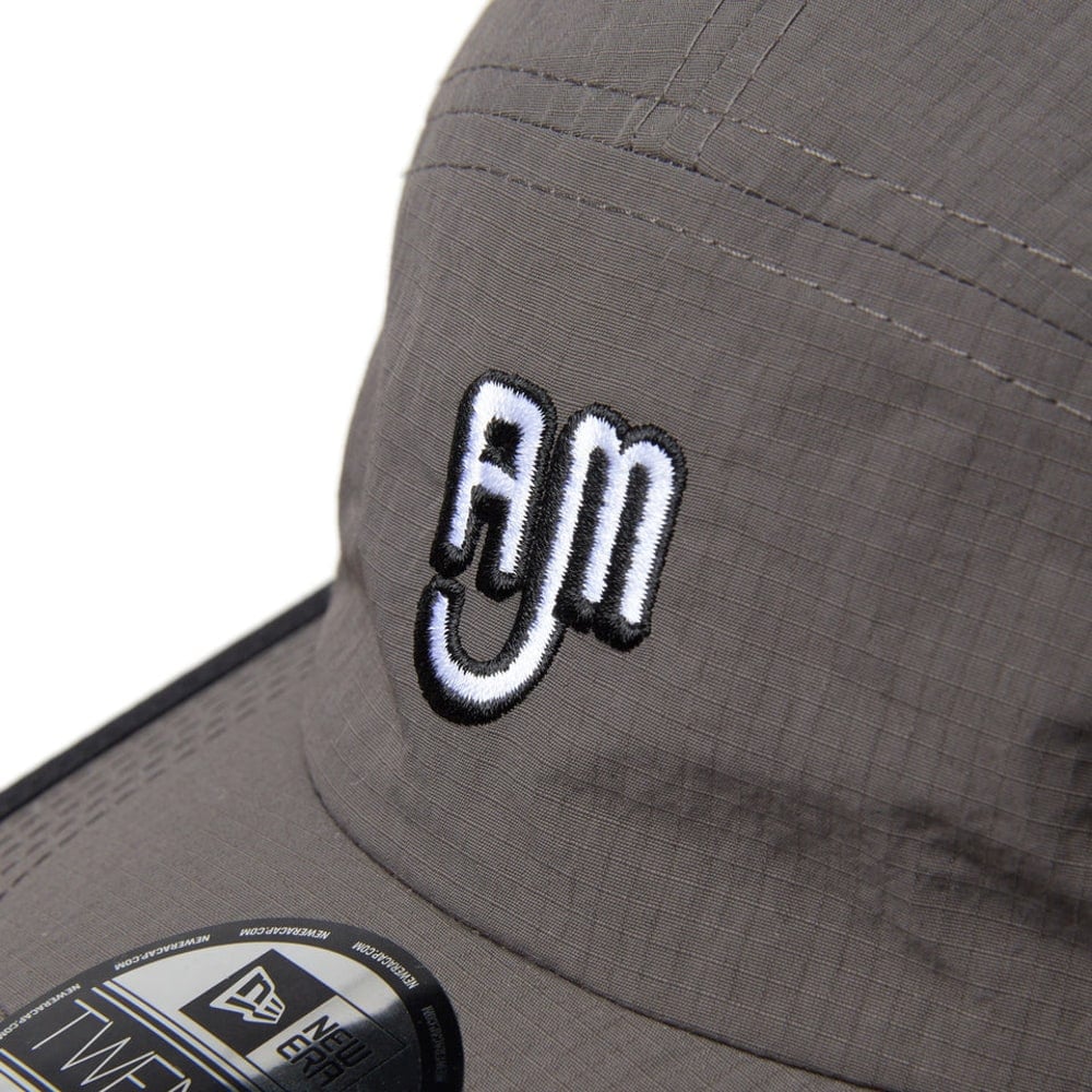 在原みゆ紀 newera ニューエラ キャップ リップストップ ダークグレー