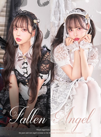 即日発送】【中村里砂着用】□天使or堕天使□レースアレンジメント