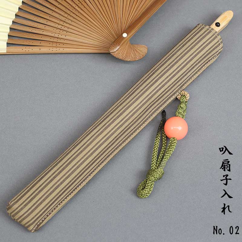 扇子・団扇【叺扇子入れ（7寸5分）No.02】祭用品専門店浅草絆纒屋