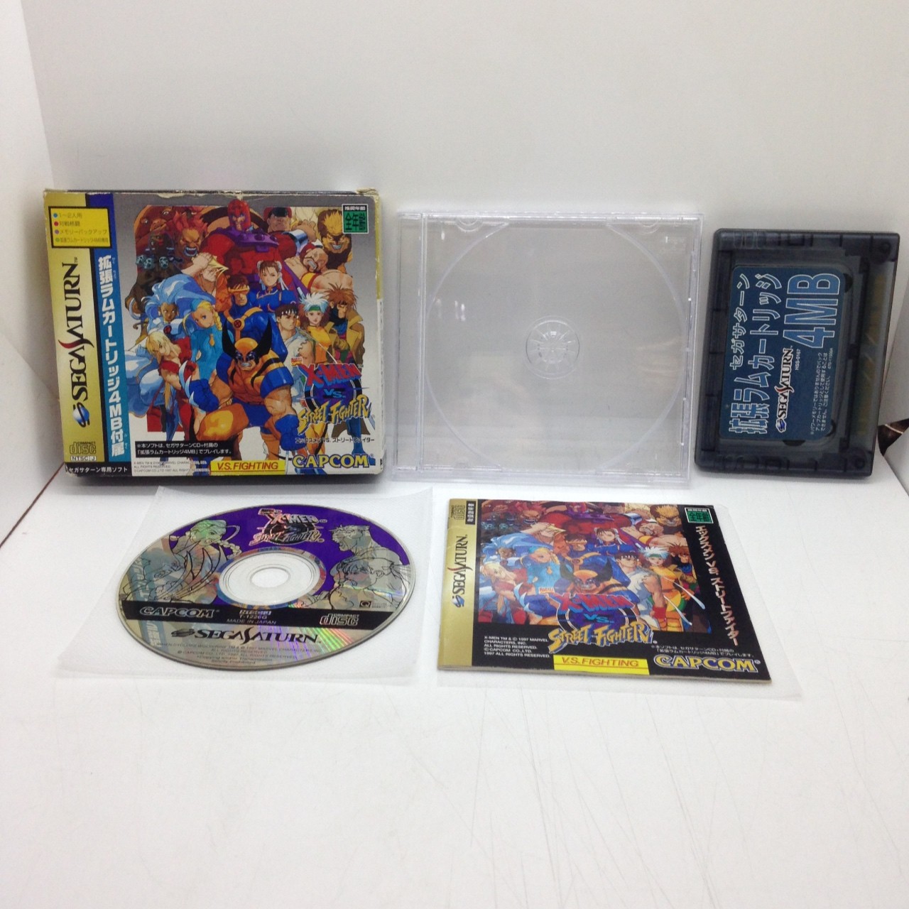 エックスメン VS. ストリートファイター 拡張ラムカートリッジ4MB同梱