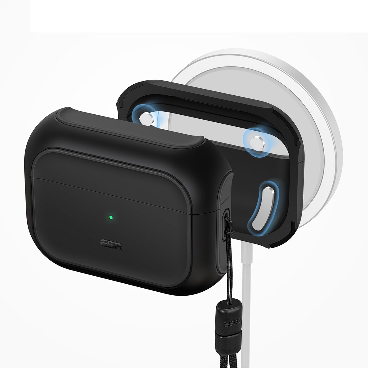 ESR ESR AirPods Pro (第2世代/第1世代） ハードケース MagSafe充電