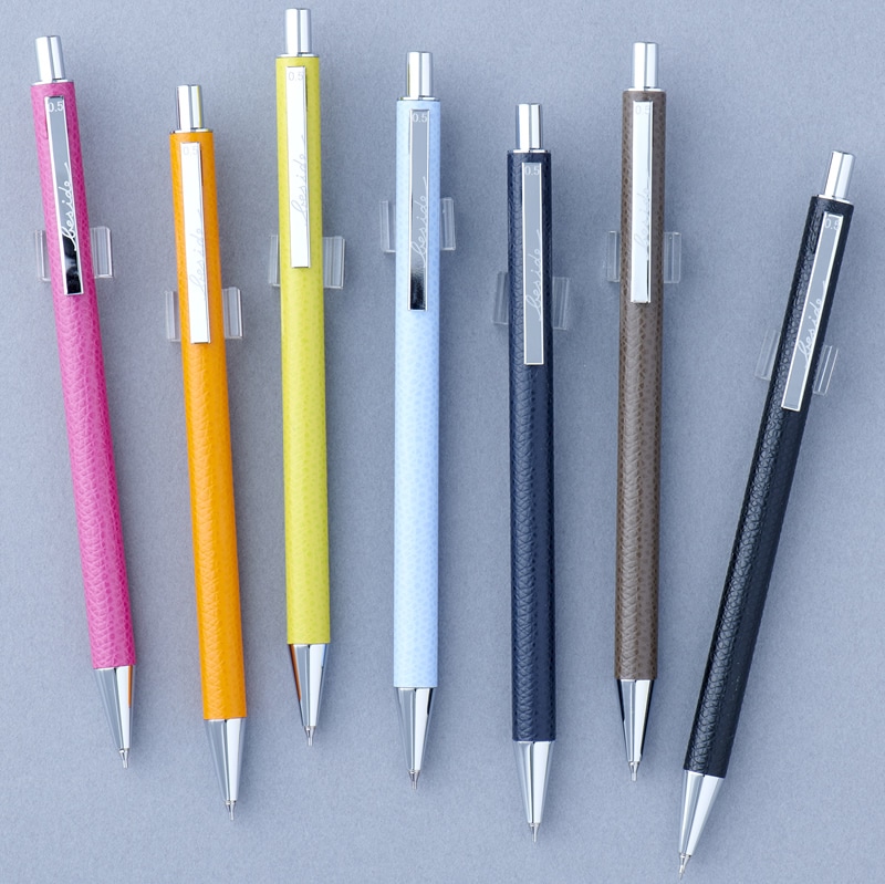 ナガサワオリジナル beside/ビサイド 革巻きシャープペン （nagasawa