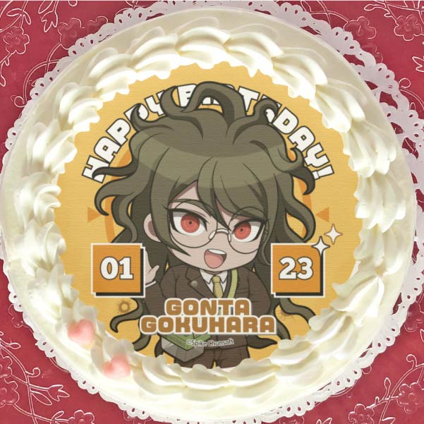 バースデープリケーキ2024（獄原ゴン太）【特典缶バッジ付き】[ニュー