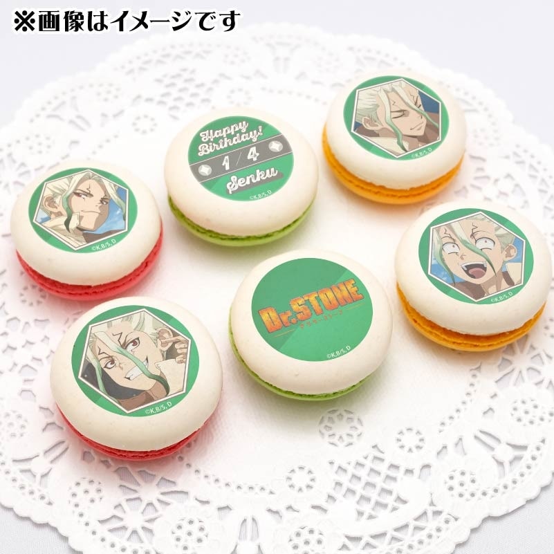 バースデープリマカロン6個セット2025（石神千空）【特典缶バッジ付き