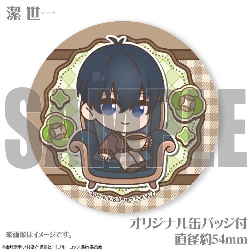 ブルーロック 潔世一 缶バッチ チョコレートCOMIC ブルーロック