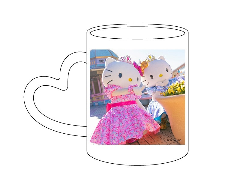 推しキャラ工房】ハローキティ50周年⑪ 【ハンドタオル・キャンバス