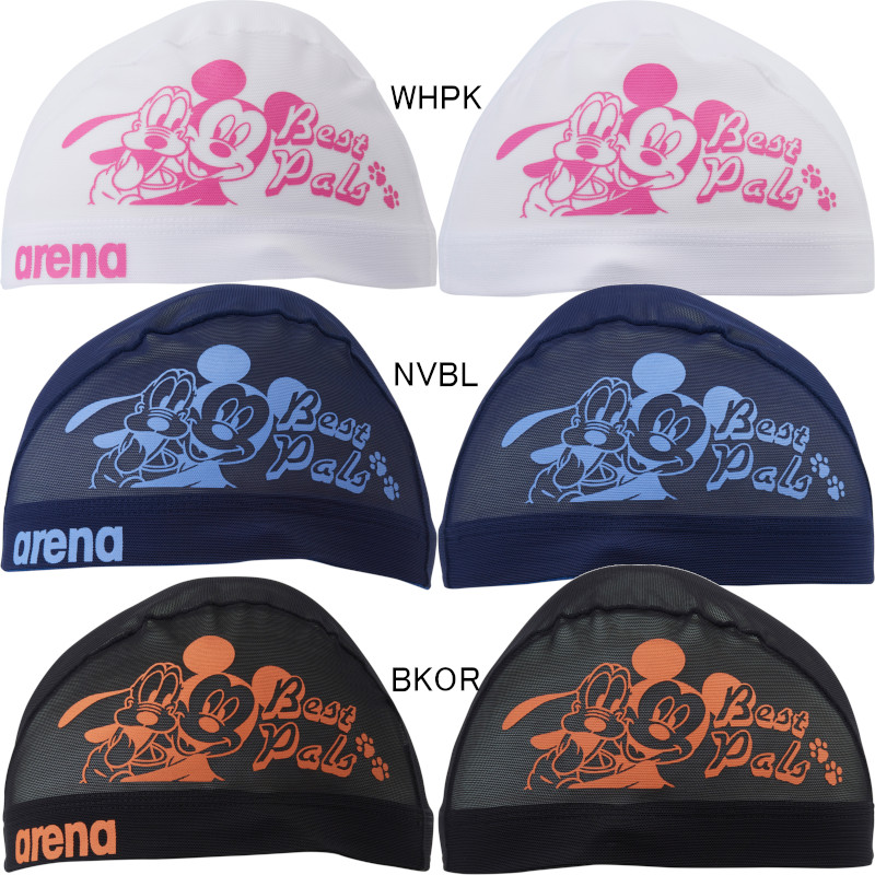 アリーナ(ARENA) ディズニー メッシュスイムキャップ(ラバープリント