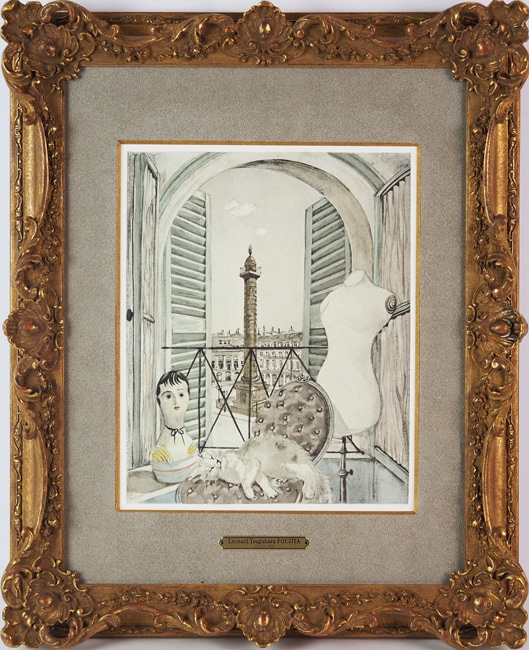 藤田嗣治 「ヴァンドーム広場」 | | アトリエ・ブランカ