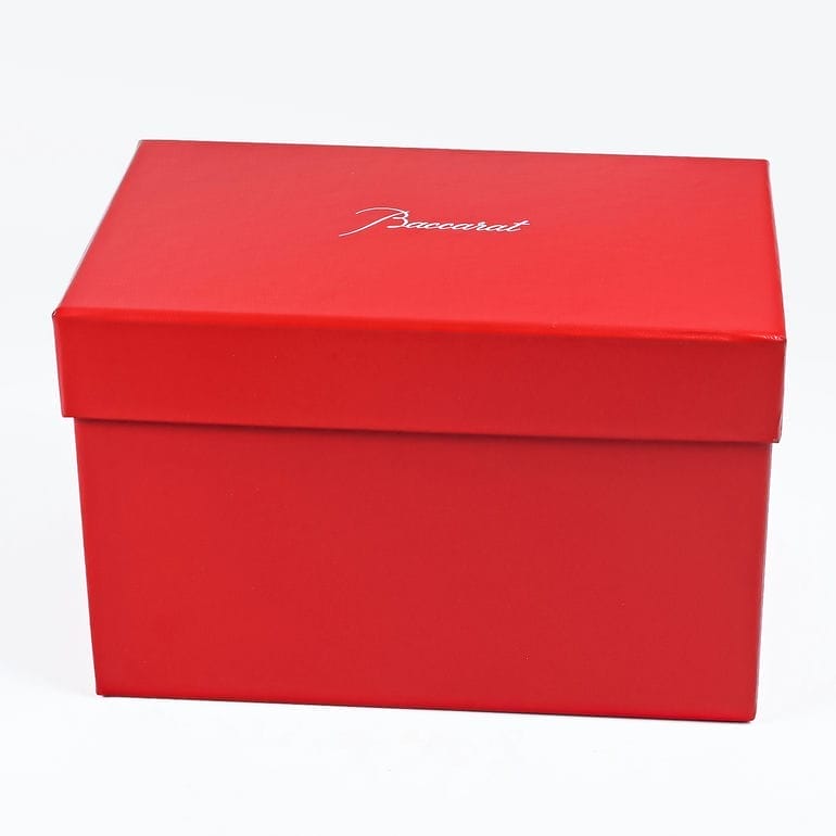 バカラ Baccarat ベース 花瓶 2025新作 LOUXOR ルクソール レッド S