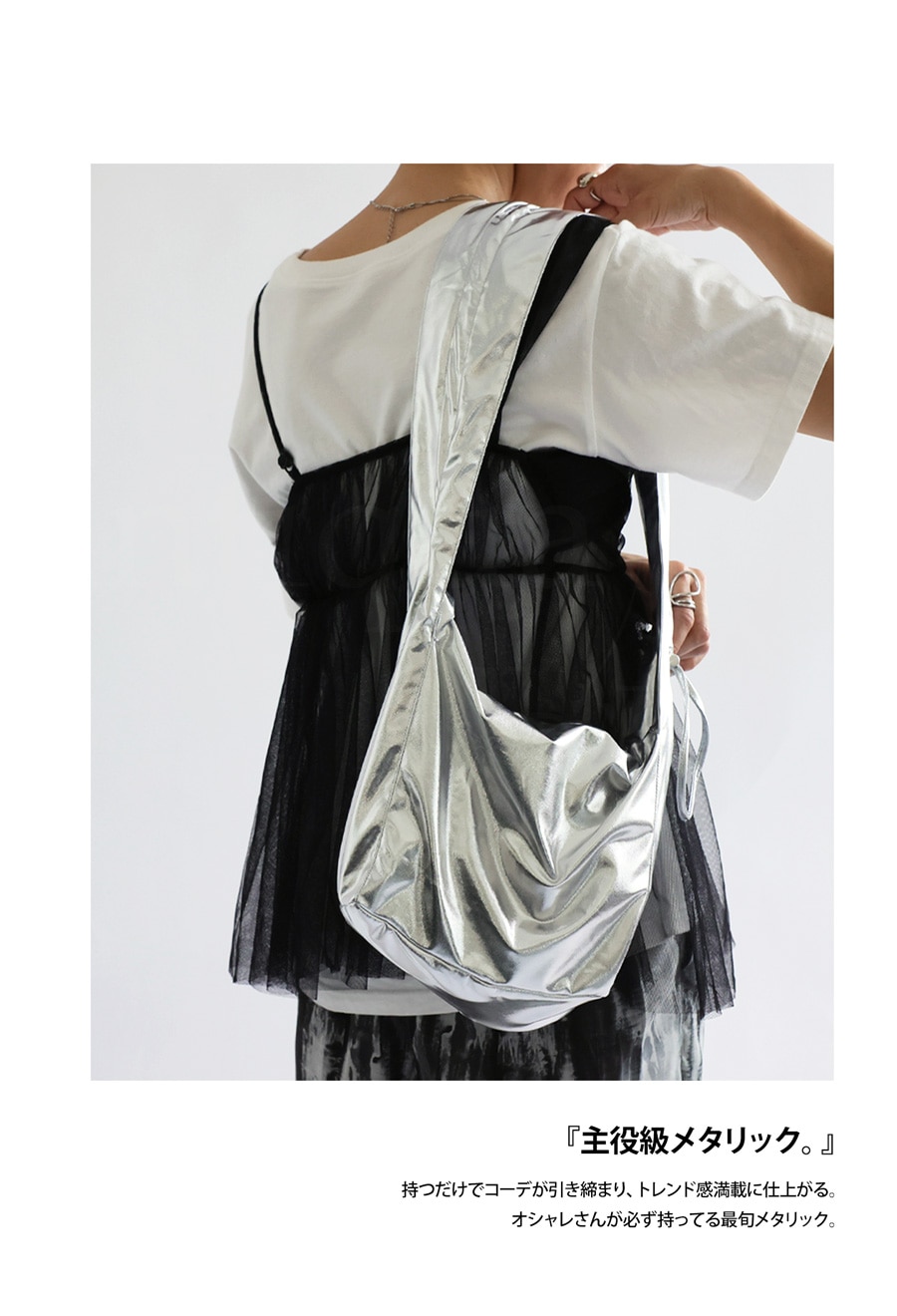 シルバーバッグ バッグ レディース 鞄 シルバー 送料無料・再再販。(80