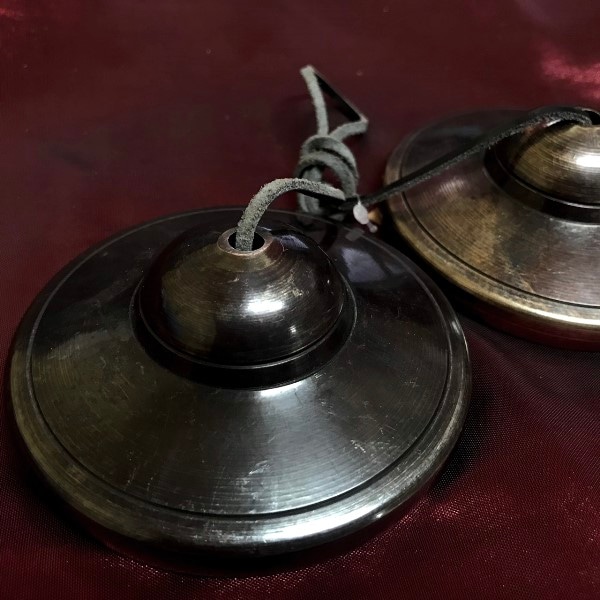 ティンシャ【5メタル】直径8.5cm【サンタ・ラトナ・シャキア工房