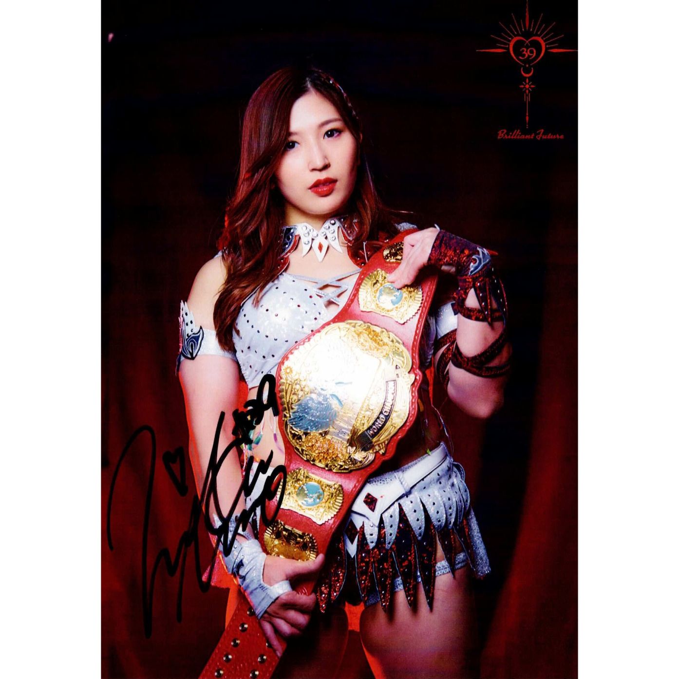 青野未来 #39 マリーゴールド ポートレート 直筆サイン入り