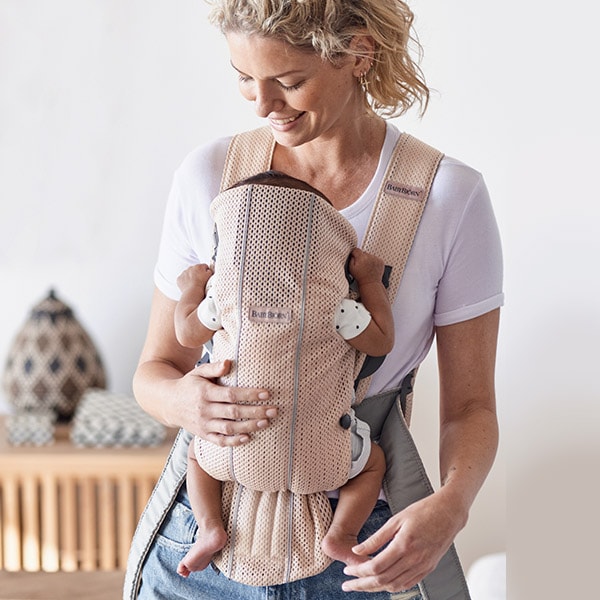 BabyBjorn ベビーキャリア MINI Air メッシュ / パーリーピンク