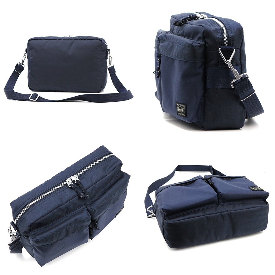 ポーター フォース ショルダーバッグ(S) 855-05457 （カラー：ネイビー