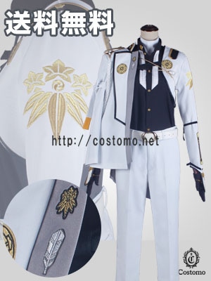 送料無料】とうらぶ風 白ジャケット×金×黒 髭切3 【特3風】