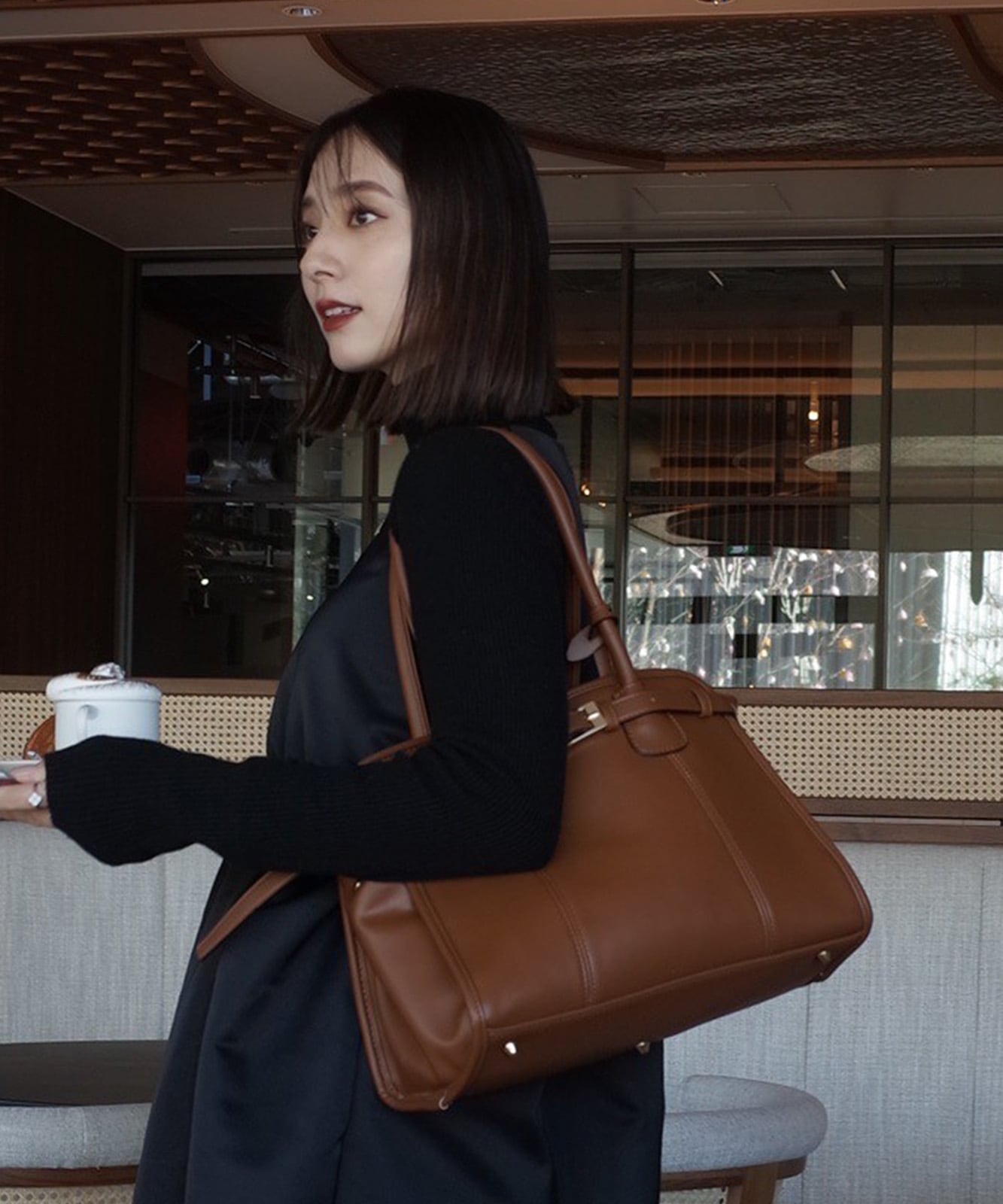 DEVICE × mikuコラボ 】REAIMER（リエメ）ベルト デザイン ボストン