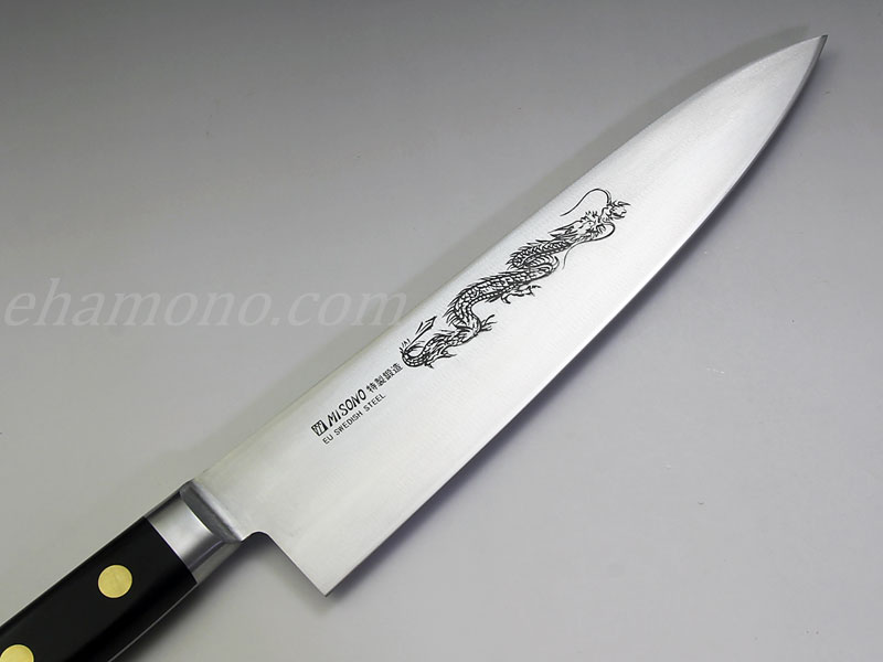 ミソノ EUスウェーデン鋼 牛刀240 ツバ付