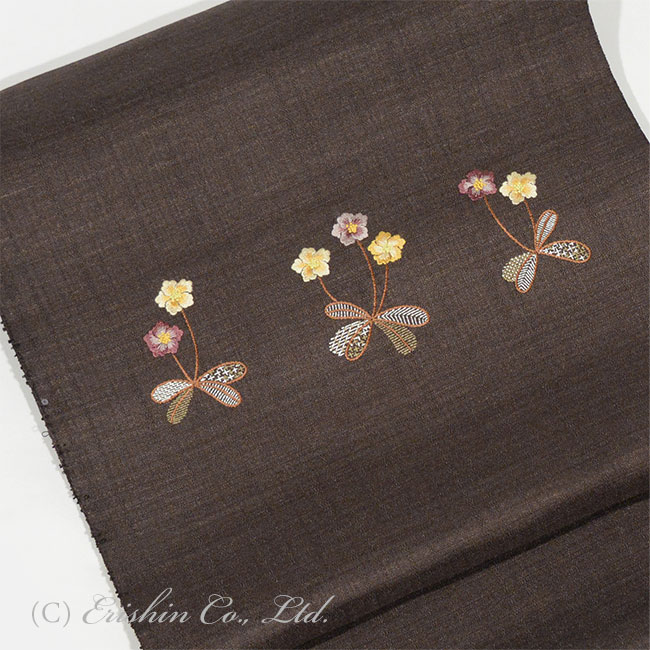 お誂え】手刺繍名古屋帯（更紗小花）『着物・呉服えり新』