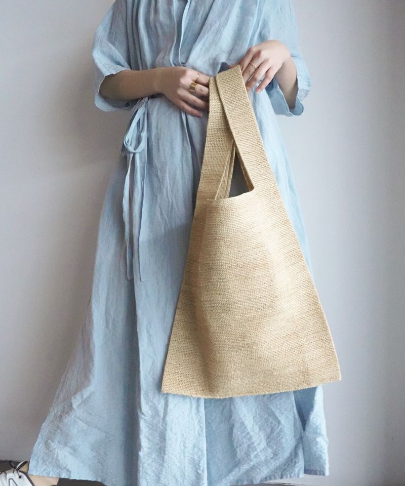 seya.＞RAFFIA SHOPPING BAG/NATURAL | MAKES ONLINE STORE