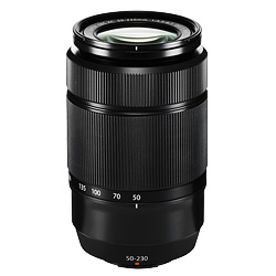 フジノンレンズ XC50-230mmF4.5-6.7 OIS II ブラック: レンズ