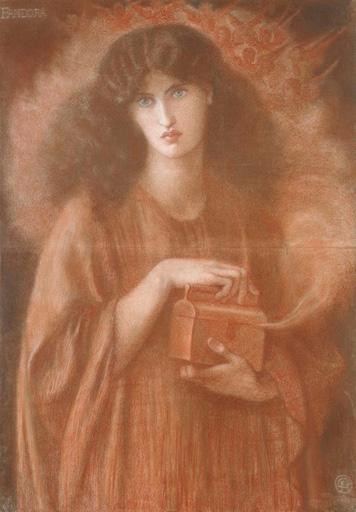 Pandora | ダンテ・ゲイブリエル・ロセッティ Dante Gabriel Rossetti