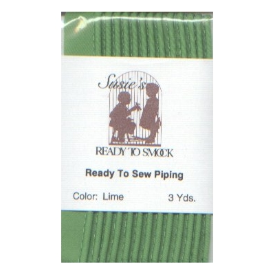 Susie's Ready to Smock Piping solid - Martha's Heirlooms