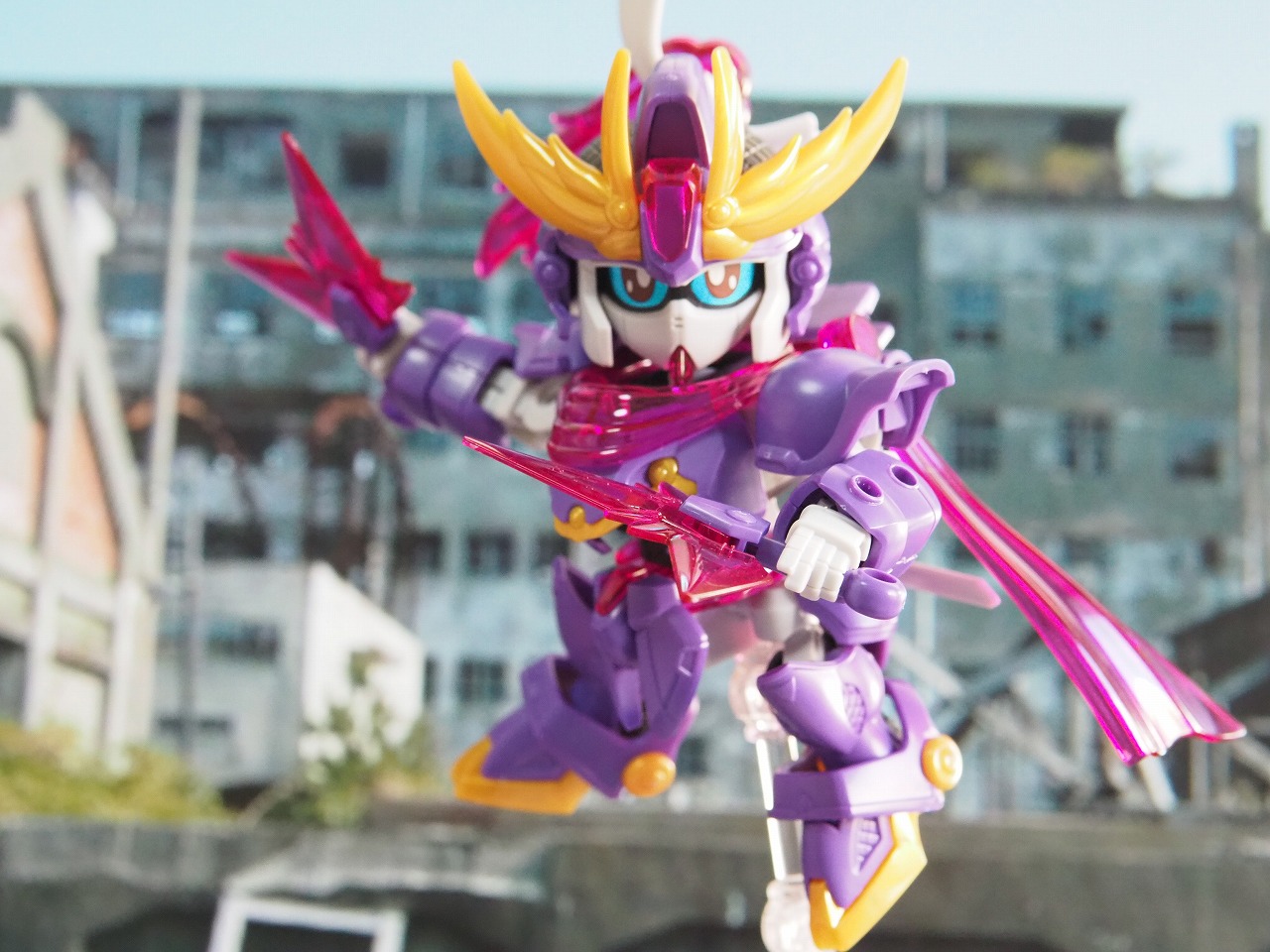 SDガンダム クロスシルエット F9ノ1改 素組みレビュー | がちゃぽん