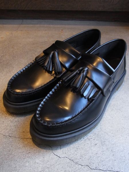 Dr.Martens（ドクターマーチン） タッセルローファー ブラック - margin