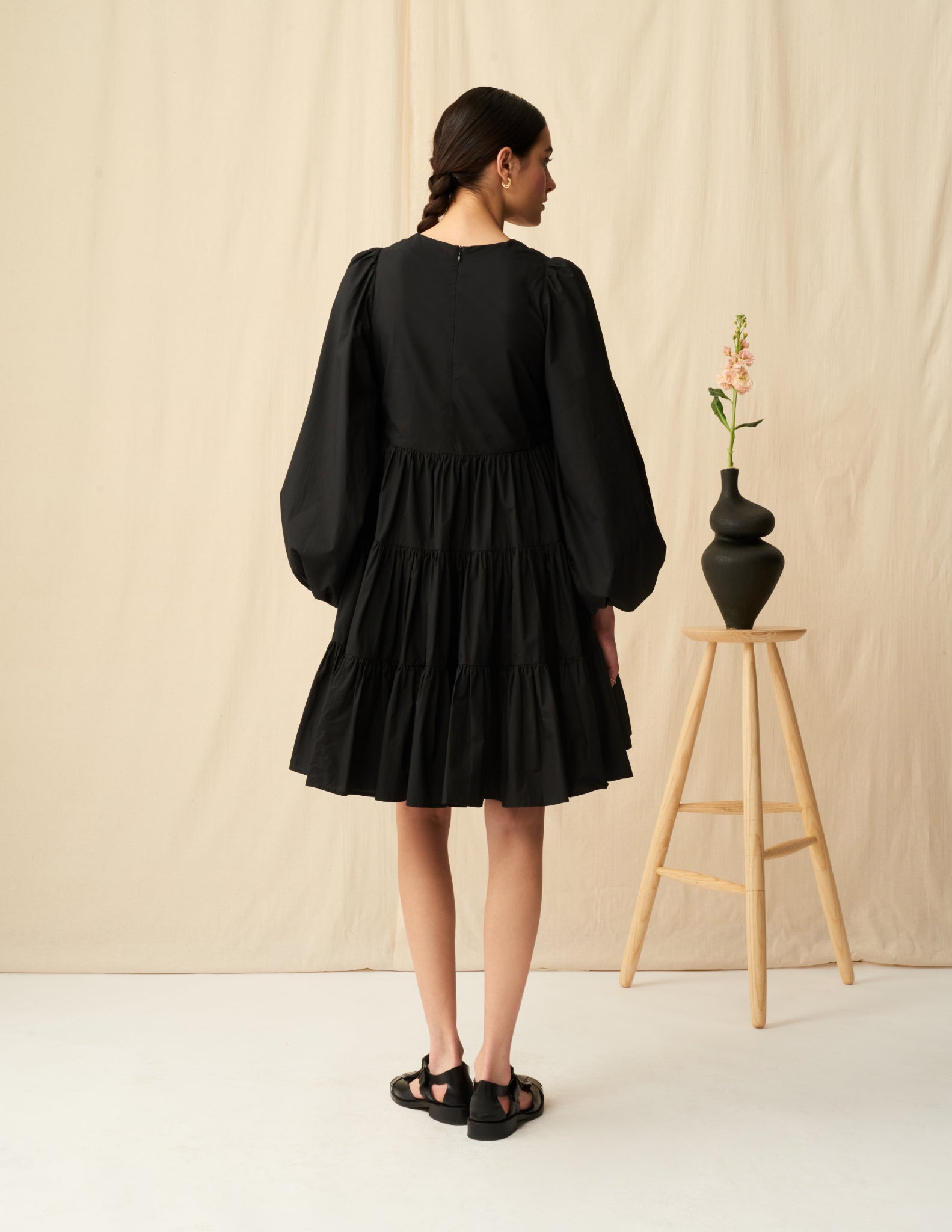 MARIHA(マリハ) エンジェルのミニドレス Onyx ワンピース 長袖