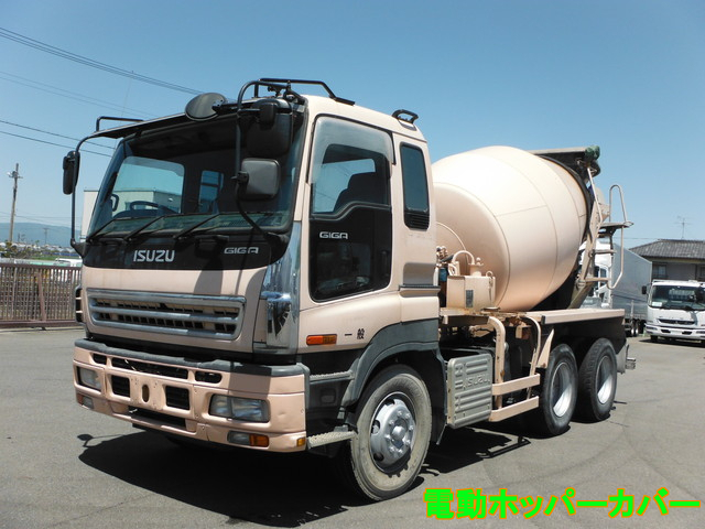 いすゞ ギガ 大型 ミキサー車 PJ-CXZ77K6 (8290)｜中古トラックの