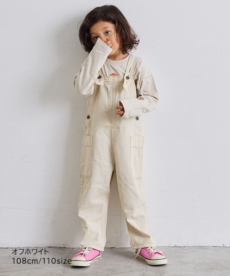COTTON from U.S.A】ビッグポケットデニムオーバーオール ｜ ボトムス