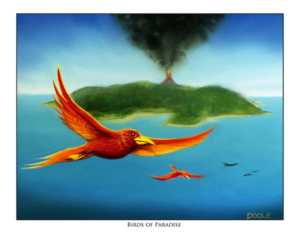 Birds of Paradise – Mark Poole Art