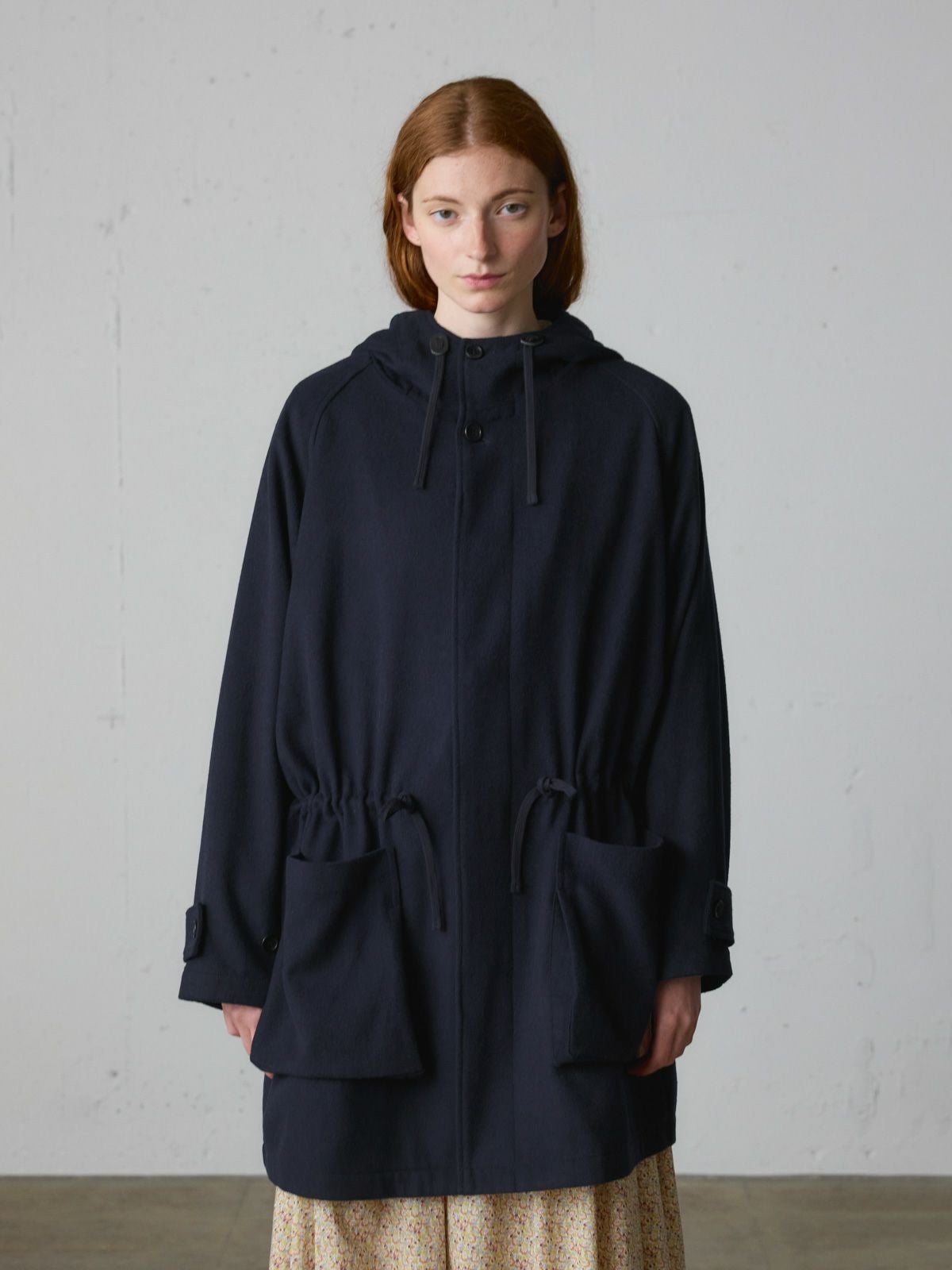 MidiUmi ウールフード付きコート｜ MARcourt ONLINE STORE