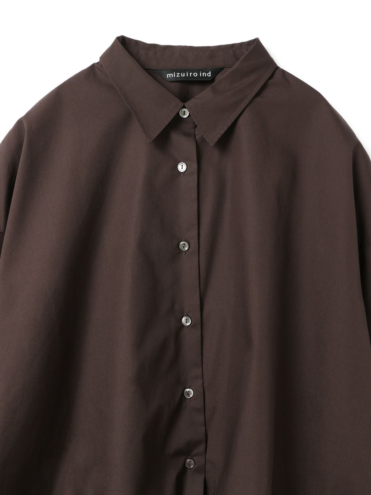 mizuiro ind バルーンシャツ｜ MARcourt ONLINE STORE - マーコート