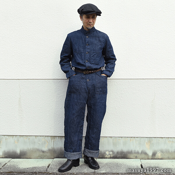 DjangoAtour “allinone 1919 / irishlinendenim”＜anotherline＞ | MASUYA
