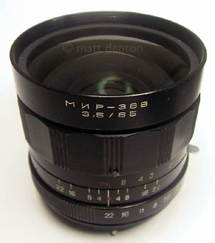 Mir-38B f3.5 65mm - Matt's Classic Cameras