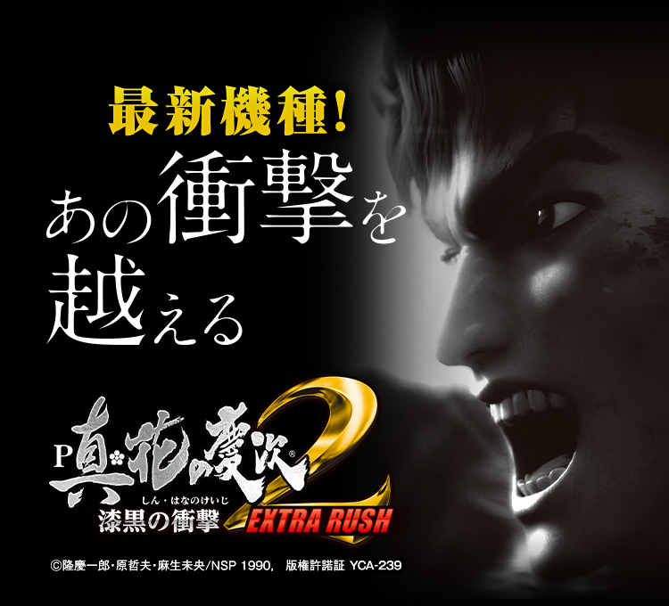 P真・花の慶次2~漆黒の衝撃~ EXTRA RUSH 釘読み 止め打ち ボーダー