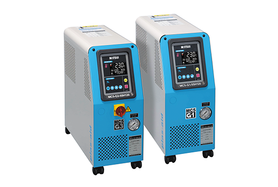 新型 金型温度調節機 MC5 G1/G3 の 2タイプを発表しました | 松井
