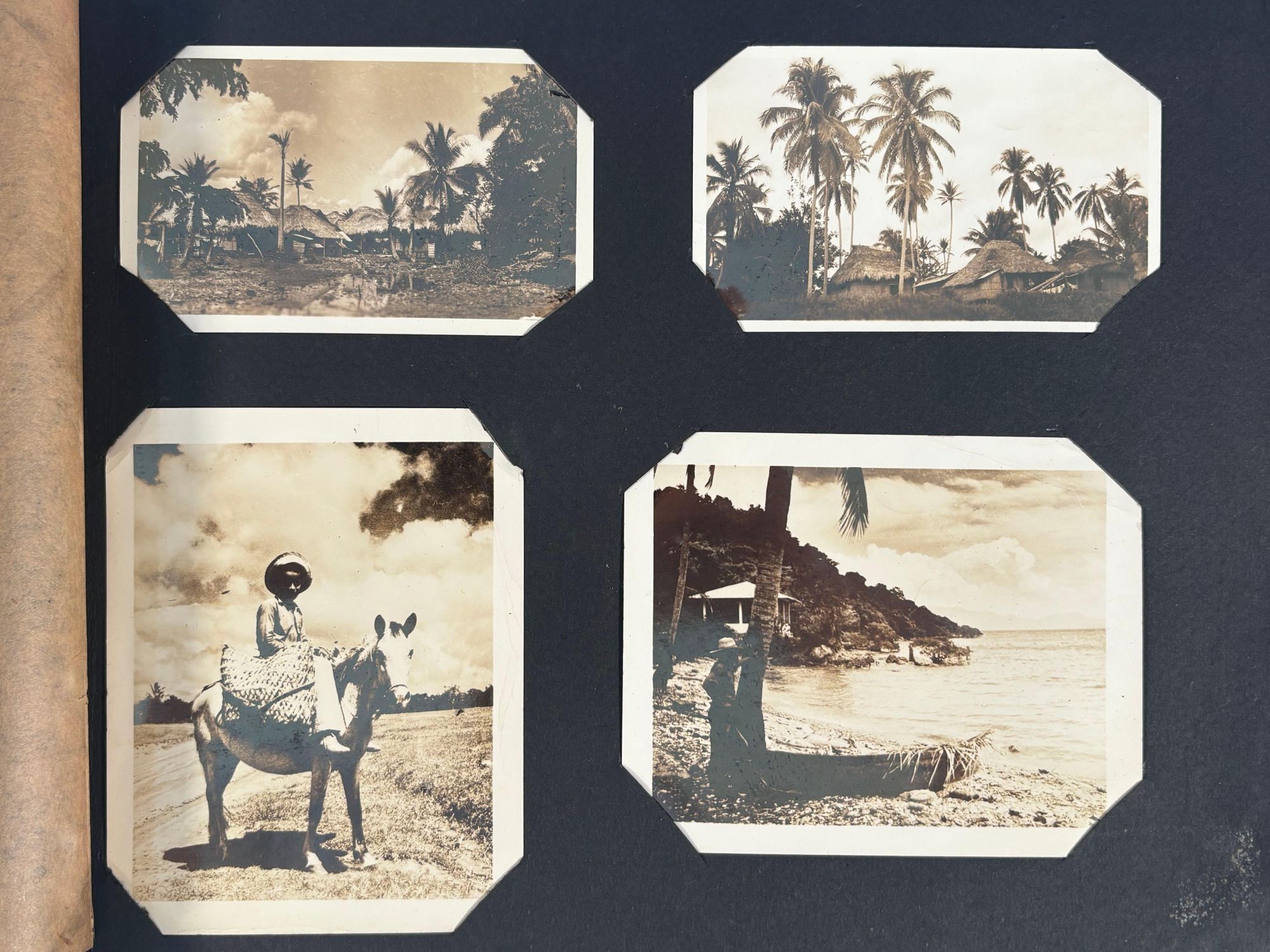 Panama Canal Zone and Native Life Photo Album, ca. 1940–1943