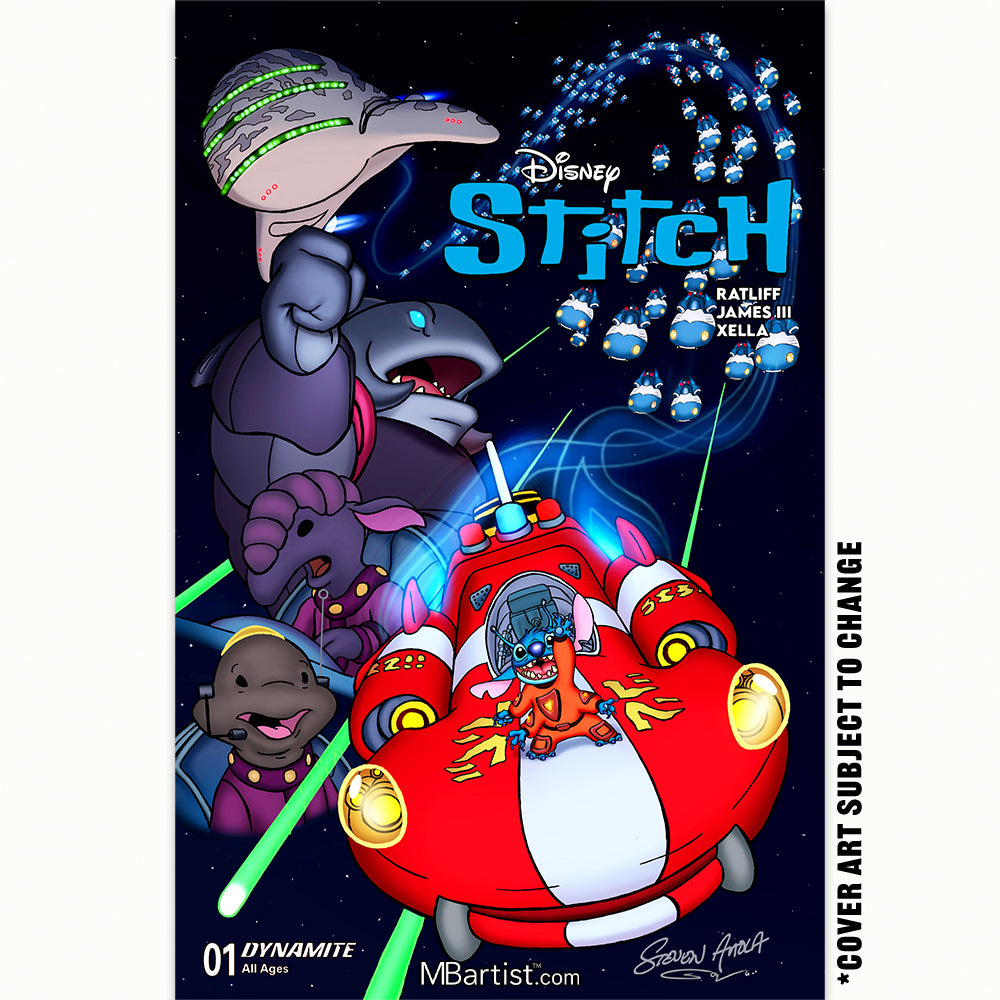 COMIC BOOK | STITCH #1: VARIANT EXCLUSIVE by Steven Ahola – MBartist