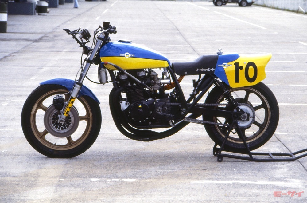 モリワキZ1」第1回鈴鹿8耐参戦マシン、悲運に泣いたゼッケン3番車の