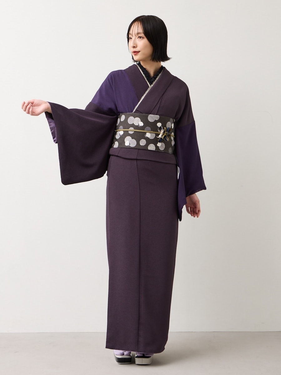 小紋単品「 三色無地」(FREE グレー): ふりふ ｜ミマツグループ