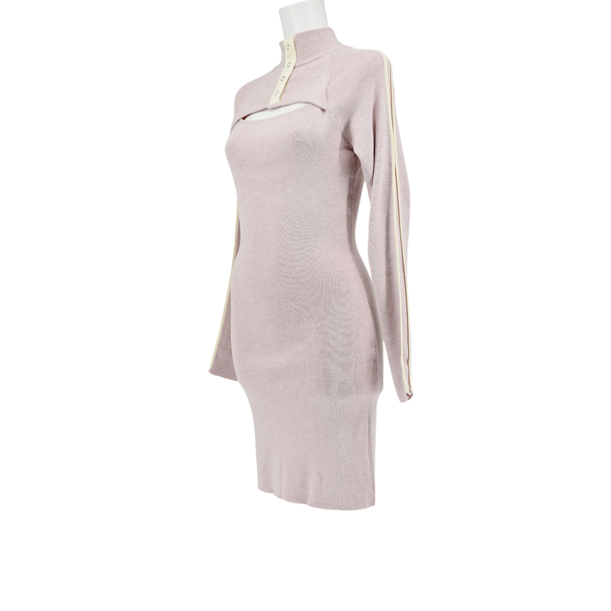 ANDMARY/アンドマリー]Ava line knit mini dress（コーデワンピ