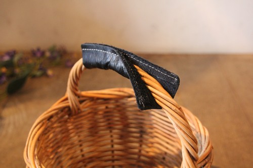 かご・バスケット・雑貨 - menui | かごバッグの持ち手に【レザー