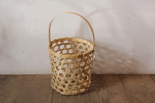 かご・バスケット・雑貨 - menui | 手付きの竹かご【六つ目手提げかご】